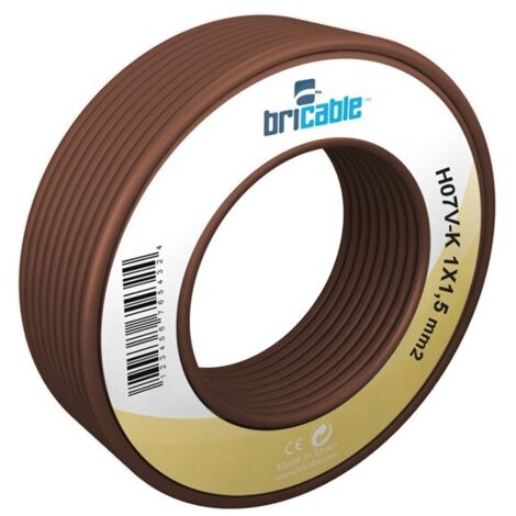 CÂBLE FLEXIBLE MARRON H07V-K R/10M - 2,5
