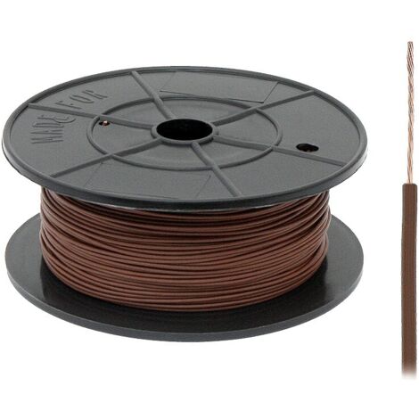 Câble Flry-A 0,22 mm² marron 1 m