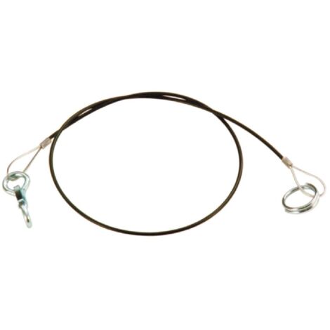 Cable frein securite remorque 1m