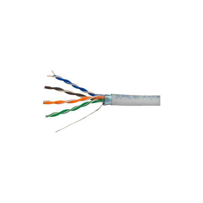 Safire - Câble ftp - Catégorie 6 - Conducteur ofc, pureté 99.9% cuivre - Bobine de 305 mètres - Diamètre 6 mm - Compatible avec Baluns
