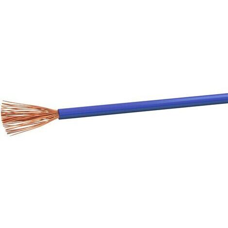 Câble gainé H07V-K VOKA Kabelwerk H07VK15BL 1 x 1.50 mm² bleu 100 m Y121471