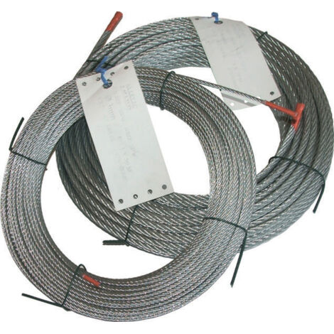 Câble galvanisé 7x7 LEVAC - Ø4 mm - CRM 1037 Kg - 1011FGE180