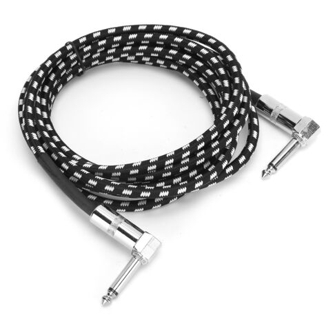 Câble Guitare 6.35mm JORINDO 3 m - Fil Audio 1/4 Pouce pour Instrument Électrique JD6209