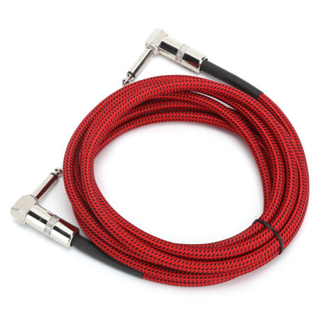 Câble Guitare JORINDO 6.35mm 1/4 Pouce, Fil Audio 3 m pour Instrument de Musique Électrique, Cordon JD6208