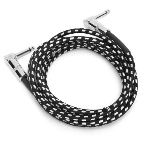 Câble Guitare JORINDO 6.35mm 1/4 Pouce Fil Audio 3 mètres pour Instrument de Musique Électrique