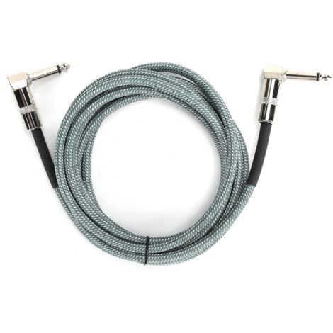 Câble Guitare JORINDO 6.35mm 1/4 Pouce - Fil Audio 3 mètres pour Instrument de Musique Électrique - Modèle JD6207