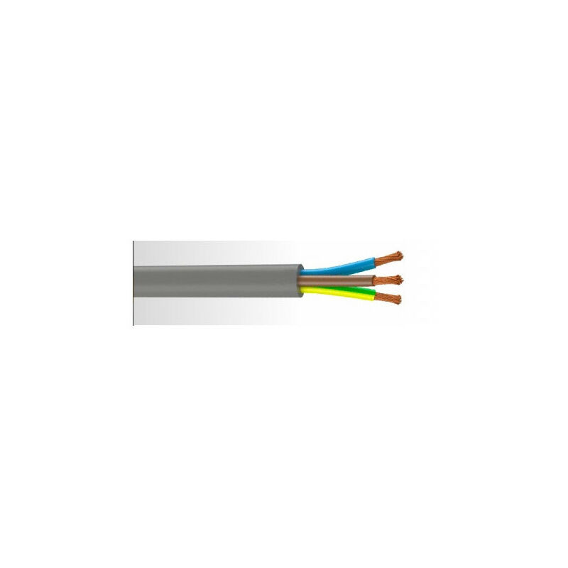 Cable h05 vv-f 2x0,75 gr c50