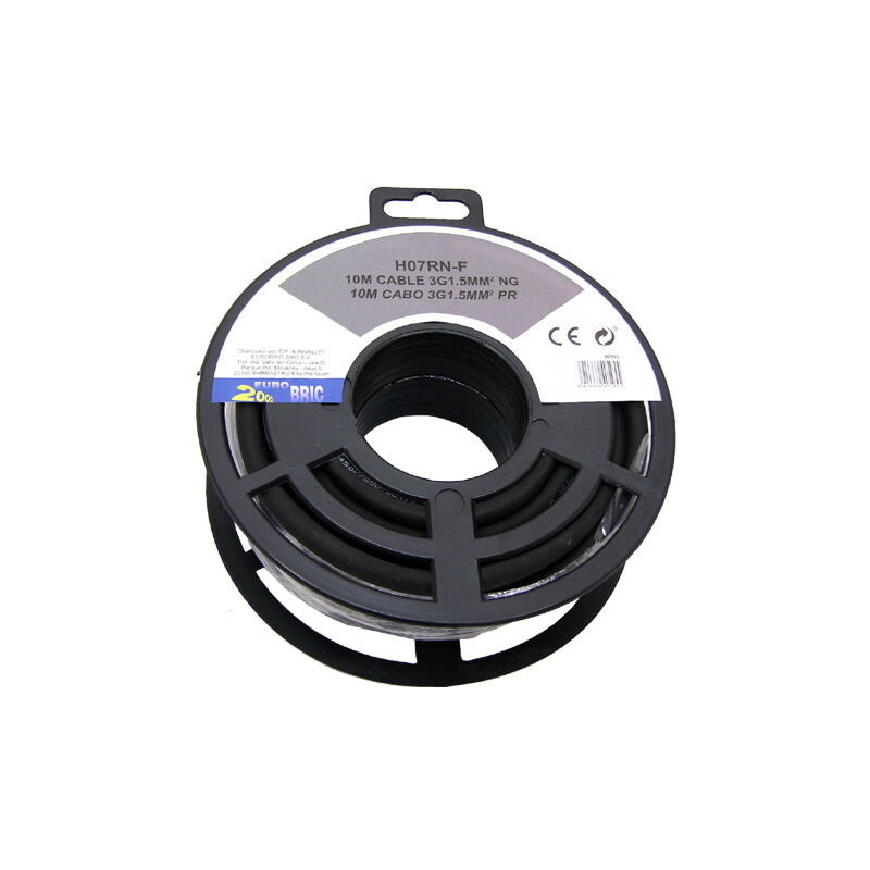 

25m cable manguera 3g1,5mm² neopreno H07RN-F negro