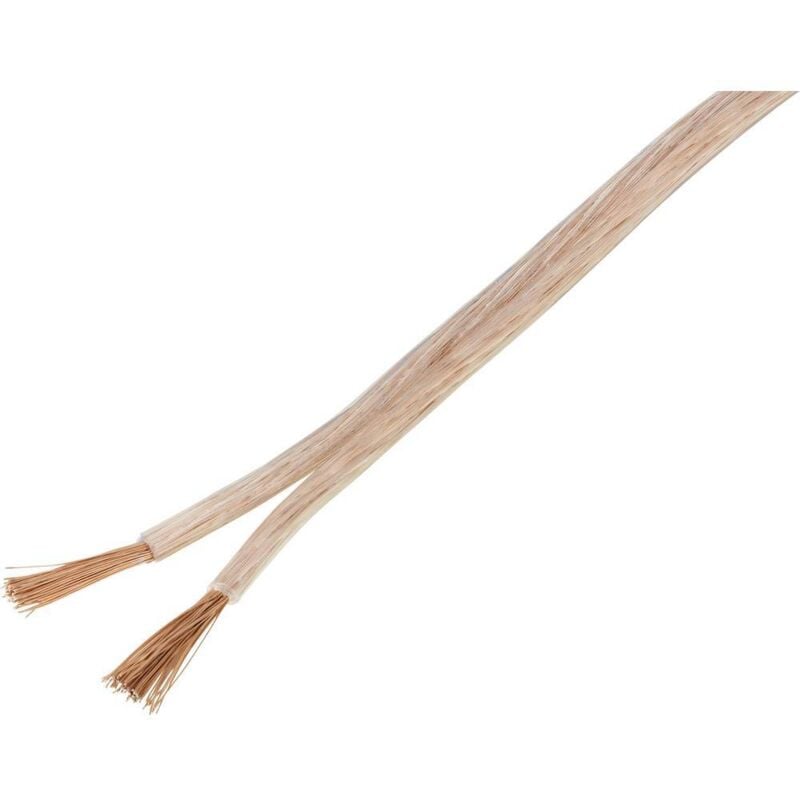 Tru Components - 1567141 Câble haut-parleur 2 x 2.5 mm² transparent 20 m S849191