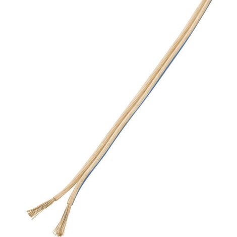 Câble haut-parleur TRU COMPONENTS TR19250-10 1564198 2 x 2.5 mm² transparent 10 m