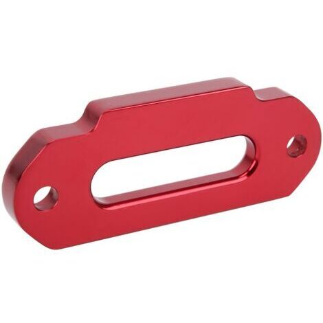 Câble Hawse en Aluminium pour Treuils Capacité 124 Mm 4,9 Pouces 2500 À 4000 Lbs Entretien Rouge Accessoire De Remplacement pour ATV Corde De Treuil.