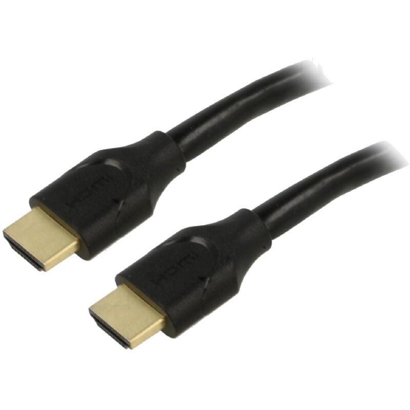Cable hdcp 2.2 hdmi 2.1 male des deux cotes 5m noir