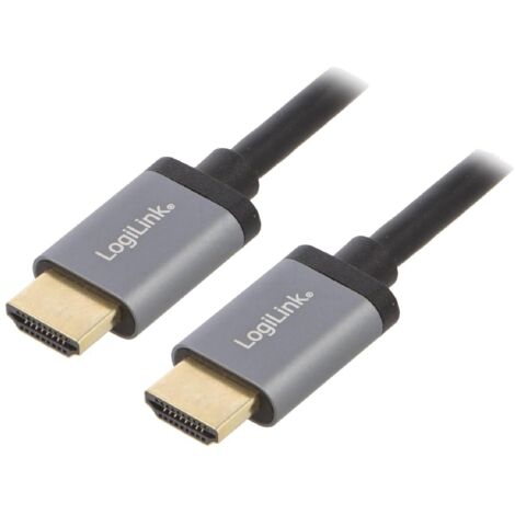 Cable HDCP HDMI 2.0 male des deux cotes 5m - Noir