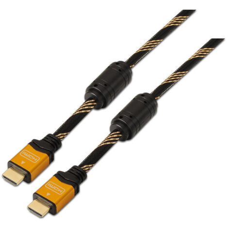 Cable HDMI 1.4 Aisens A119-0110/ HDMI Macho - HDMI Macho/ 1m/ Negro