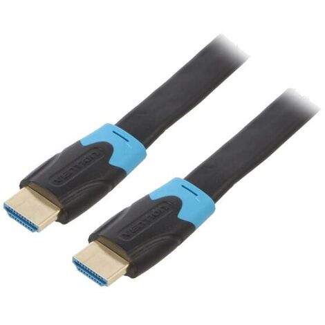 Cable HDMI 1.3a M/M 1 mètre , fiche or vendu en cavalier