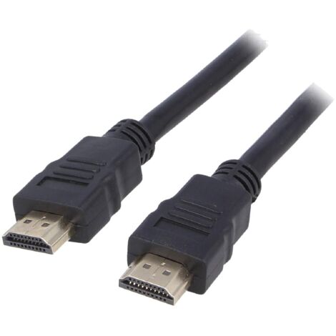 Cable HDMI 1.4 male des deux cotes 1.5m noir