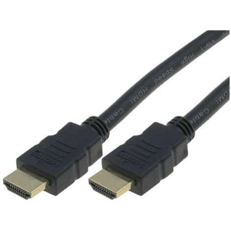 Cable HDMI 1.4 male des deux cotes 1.8m noir