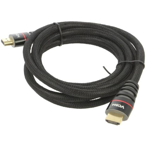 Cable HDMI 1.4 male des deux cotes 1.8m noir