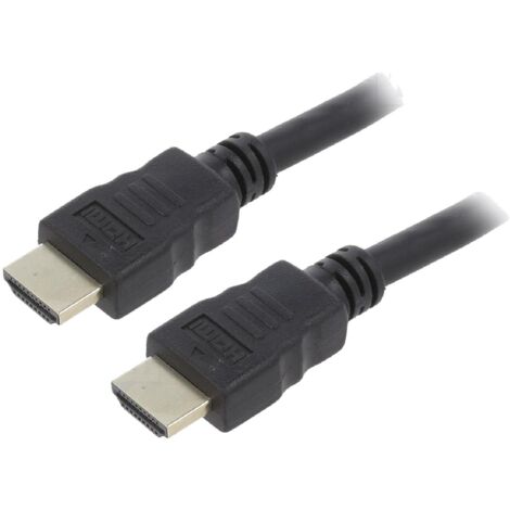 Cable HDMI 1.4 male des deux cotes 7.5m noir