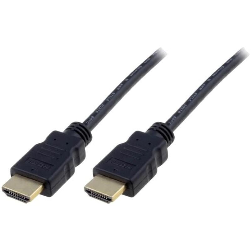 Adnauto - Cable hdmi 1.4 prise male des deux cotes 3m - Noir