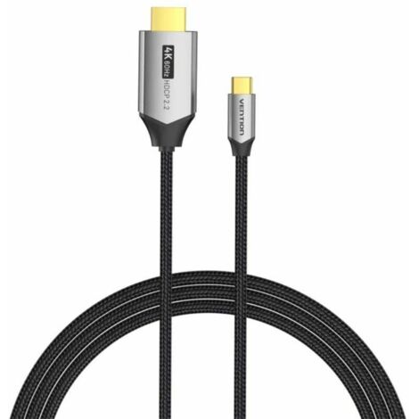 Cable hdmi 2.0 4k converter vention crbbh/ usb type-c male - hdmi male/ 2m/ nero