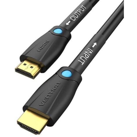 Cable HDMI 2.0 4K Vention AAMBJ/ HDMI Macho - HDMI Macho/ 5m/ Negro