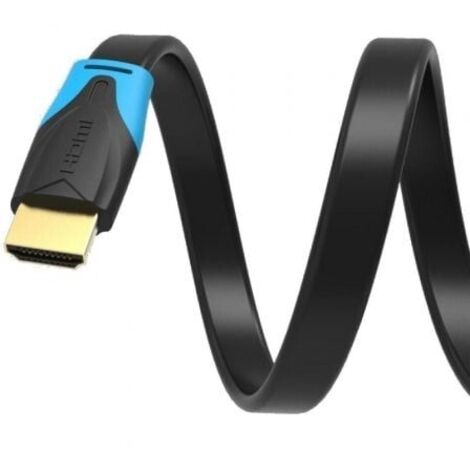 Cable HDMI 2.0 4K Vention VAA-B02-L200/ HDMI Macho - HDMI Macho/ 2m/ Negro