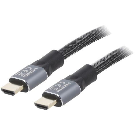 Cable HDMI 2.0 male des deux cotes 10m noir