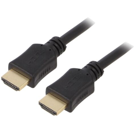 Cable HDMI 2.0 male des deux cotes 1m noir