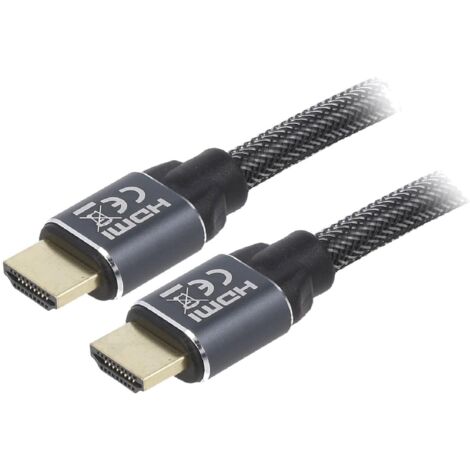 Cable HDMI 2.0 male des deux cotes 3m noir