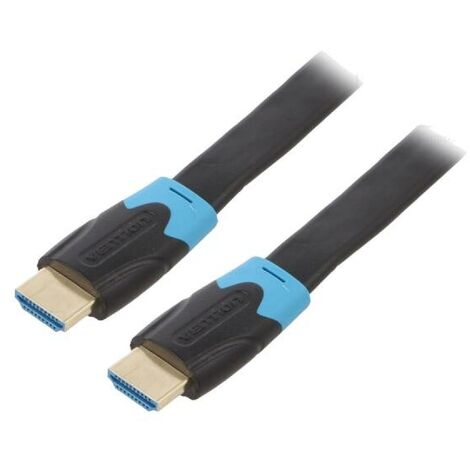 Cable HDMI 2.0 prise male des deux cotes UHD 4K 3D 3m - Noir
