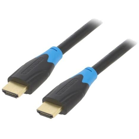 Cable HDMI 2.0 prise male des deux cotes UHD 4K 3D 3m - Noir