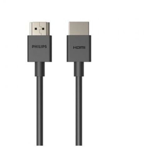 Cable HDMI 2.1 8K Philips SWV9702/ HDMI Macho - HDMI Macho/ 2m/ Certificado/ Negro