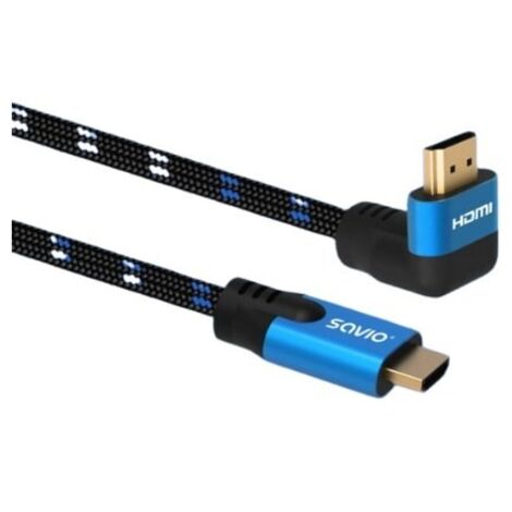 CABLE HDMI 2.1 (M) ANGULAR 8K SAVIO CL-147 1.8M