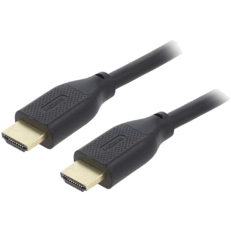 Cable HDMI 2.1 male des deux cotes 2m noir