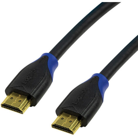 CABLE HDMI 2m 2.0 CON ETHERNET, 4K2K/60Hz, NEGRO