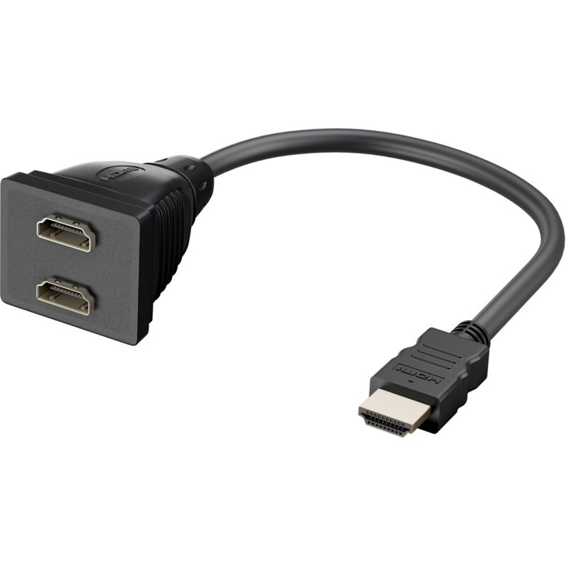 

Cable HDMI A 2 HDMI Hembra Duplicador