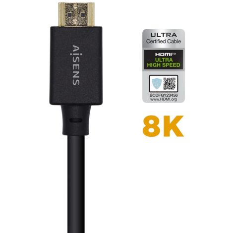 Cable HDMI Aisens A150-0424 3 m Negro