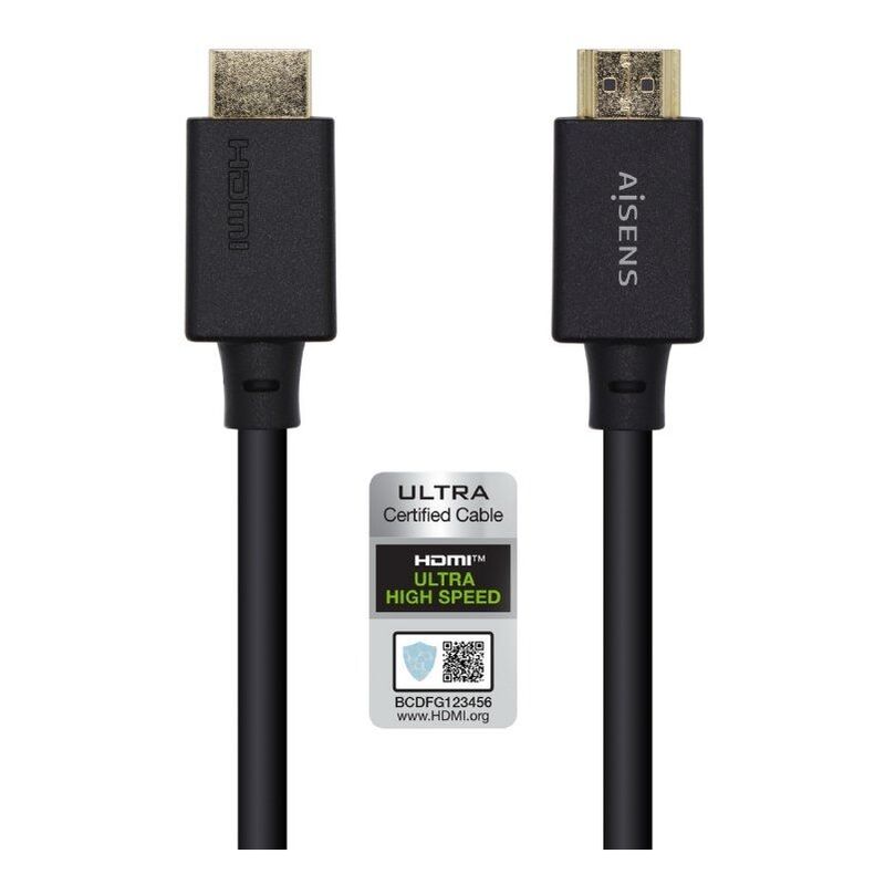 

Cable hdmi a150-0424/ hdmi macho - hdmi macho/ 3m/ negro - Aisens