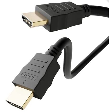 Cable Hdmi ethernet contactos dorados 5 M Negro