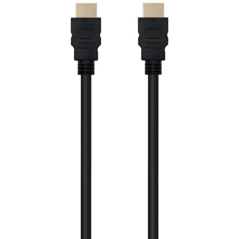 CABLE HDMI EWENT 1.4 DE ALTA VELOCIDAD CON ETHERNET 1 M RESOLUCION 4K A 30HZ