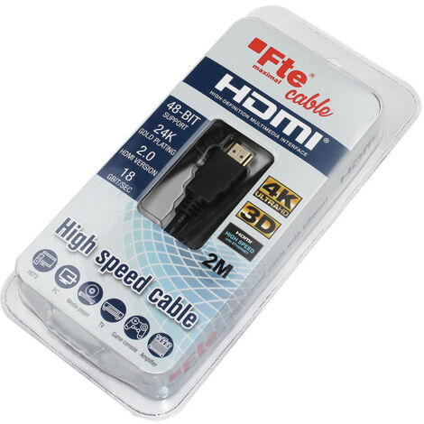 Cable HDMI FTE 1 Meter 1.4 HIG HDMI114