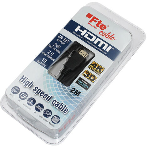Câble HDMI FTE 3 Mètre 1,4 HIG HDMI314