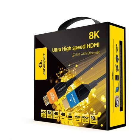 Cable HDMI GEMBIRD CC-HDMI8K-AOC-10M