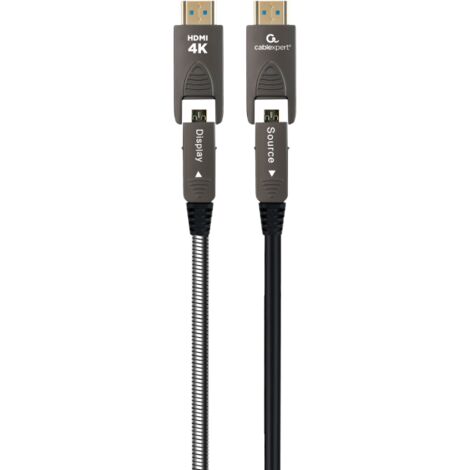 Cable HDMI GEMBIRD CCAP-HDMIDD-AOC-10M Negro