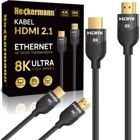 Cable HDMI-HDMI Heckermann VH1124 de 3 m