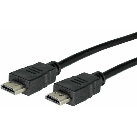 Câble HDMI High Speed noir audio/vidéo mâle/mâle 1,50 mètre - FUJIONKYO - 434501