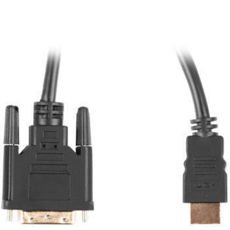 Cable HDMI Lanberg CA-HDDV-20CU-0030-BK Negro 3 m