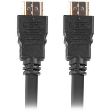 CABLE HDMI LANBERG MACHO/MACHO V1.4 ALTA VELOCIDAD 0.5M NEGRO