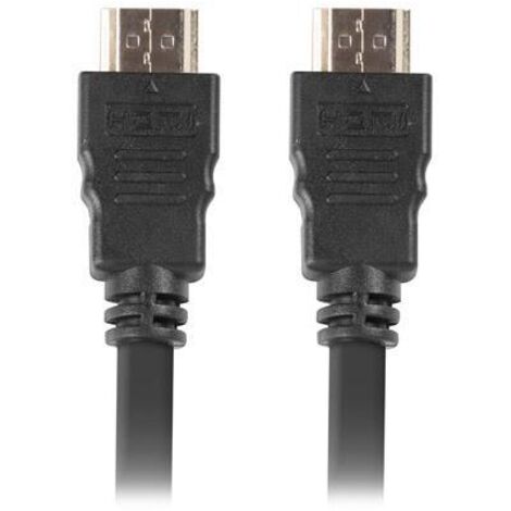 CABLE HDMI LANBERG MACHO/MACHO V1.4 ALTA VELOCIDAD 1M NEGRO